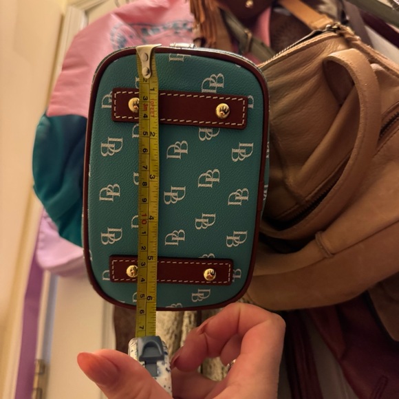 Dooney & Bourke Teal Bucket Bag - Picture 10 of 11